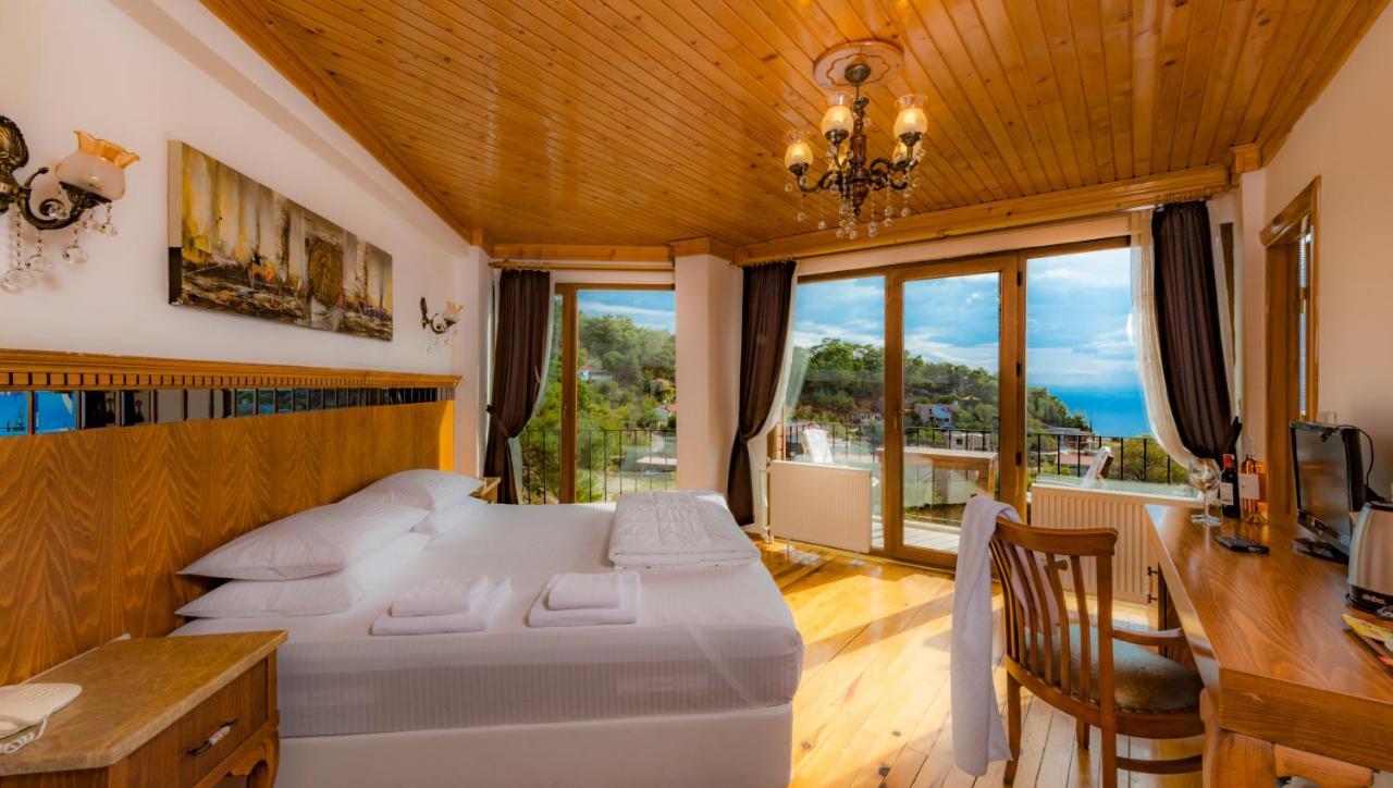 Hotel Assos Kayalar Terrace Sazlı Esterno foto