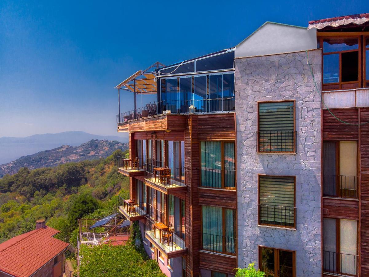 Hotel Assos Kayalar Terrace Sazlı Esterno foto